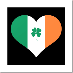 Happy St.Patrick's day shamrock Posters and Art